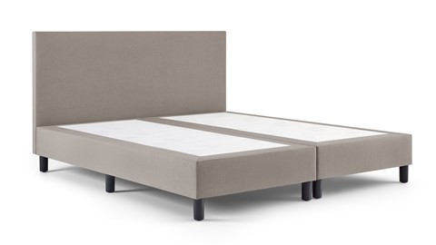 Box Lowen Plus vlak zonder matras, silver