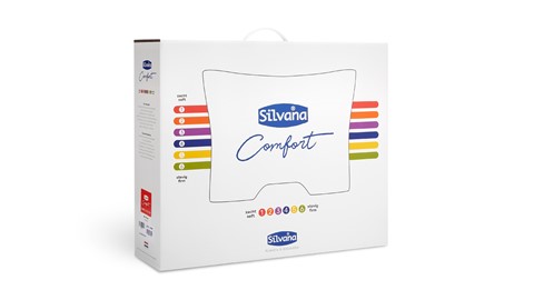 Hoofdkussen Silvana Comfort Rood