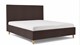 Bed Luxe met hoofdbord Arrow, bruin