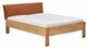 Bed Space met lederlook hoofdbord, eiken + bruin