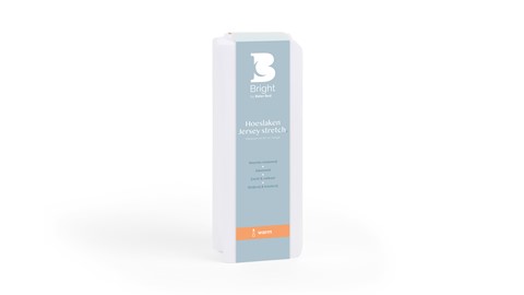 Hoeslaken B Bright Jersey, wit