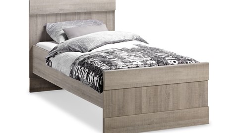 Bed Storm, authentiek eiken