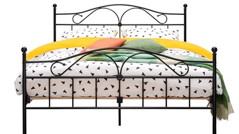 Bed Quincy, zwart
