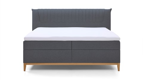 Opbergbox Nox met topmatras, donkergrijs
