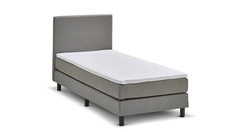 Boxspring Bellino vlak met gestoffeerd matras