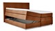 Opbergboxspring Square met gestoffeerd matras, europa bruin
