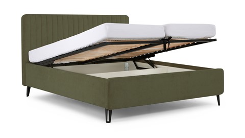 Opbergbed Sunna, groen