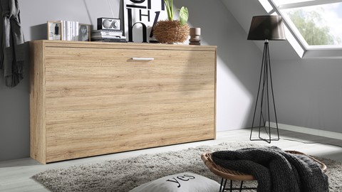 Opklapbed Albero, eiken