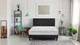 Box Ambra met Silver Pocket Deluxe Foam matras