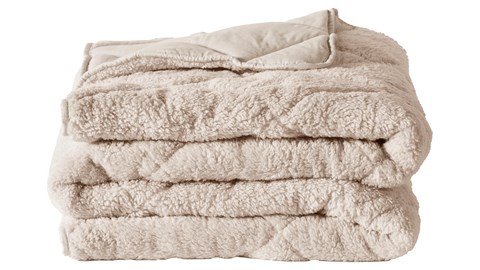 Ambiante Plush Lazy - dekbed zonder overtrek, sand