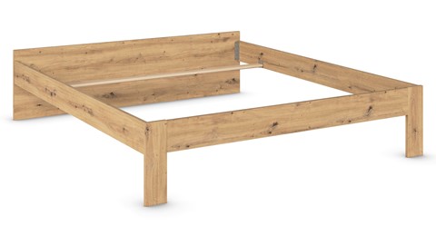 Bed Nori, artisan eiken