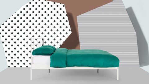 Bed Xam 2-persoons, wit