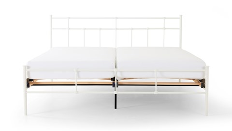 Bed Xam 2-persoons, wit