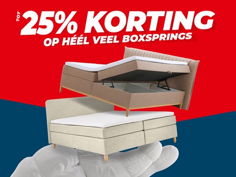 een hand die een bed vasthoudt