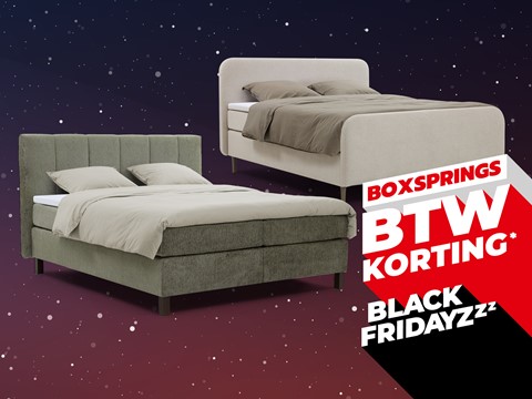 Een bed en een bed