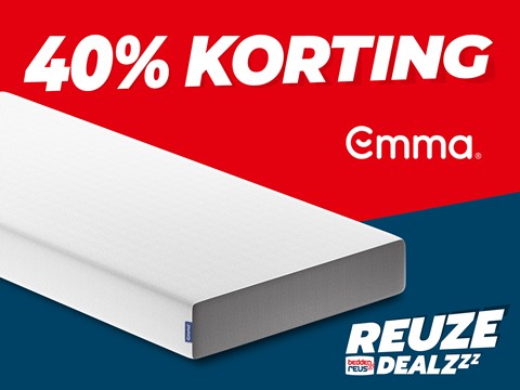 een wit rechthoekig object op een rode en blauwe achtergrond