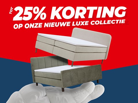 Iemand die een bed vasthoudt
