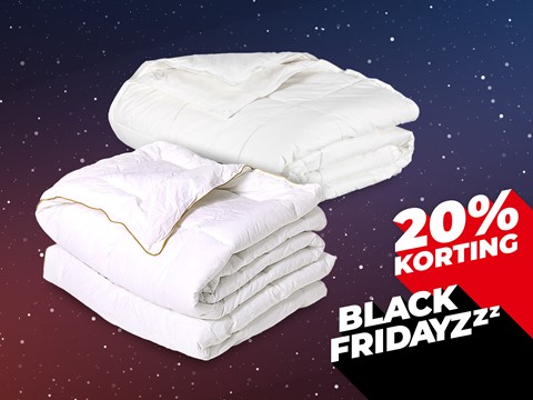 een witte deken en een witte deken