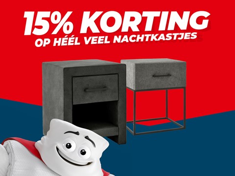 Nachtkastjes actie