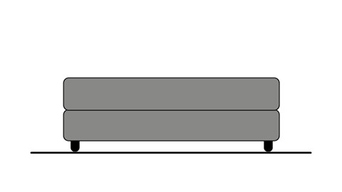 Boxspring vlak