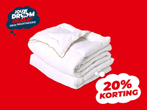 een stapel witte dekens