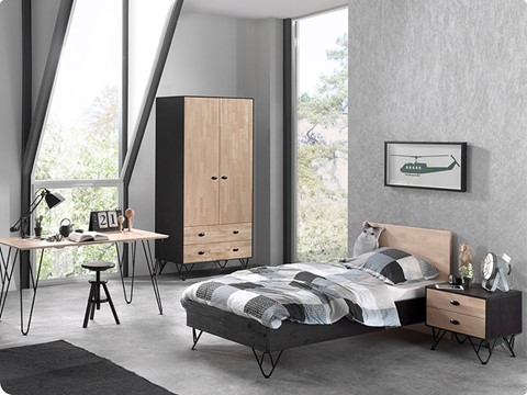 Houten slaapkamermeubelen