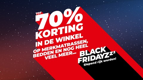 een rood-zwarte rechthoek met witte tekst